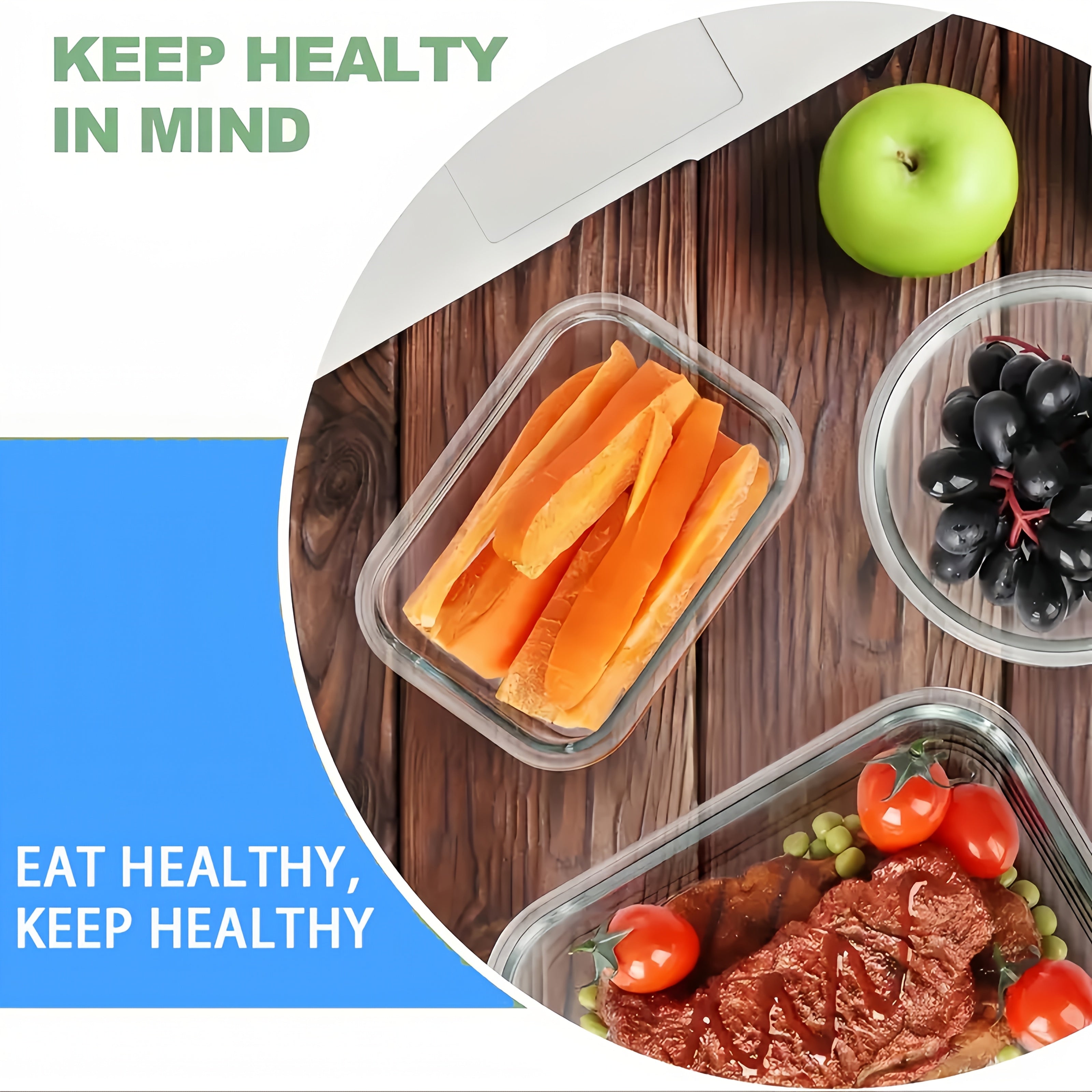 24pcs (12 Containers 12 Lids) Glass Food Storage Containers with Lids, Meal Prep, Pantry Kitchen Lunch Storage Containers, Leak Proof, Sealed Glass Lunch Box for Microwave, Oven, Fridge And Dishwasher