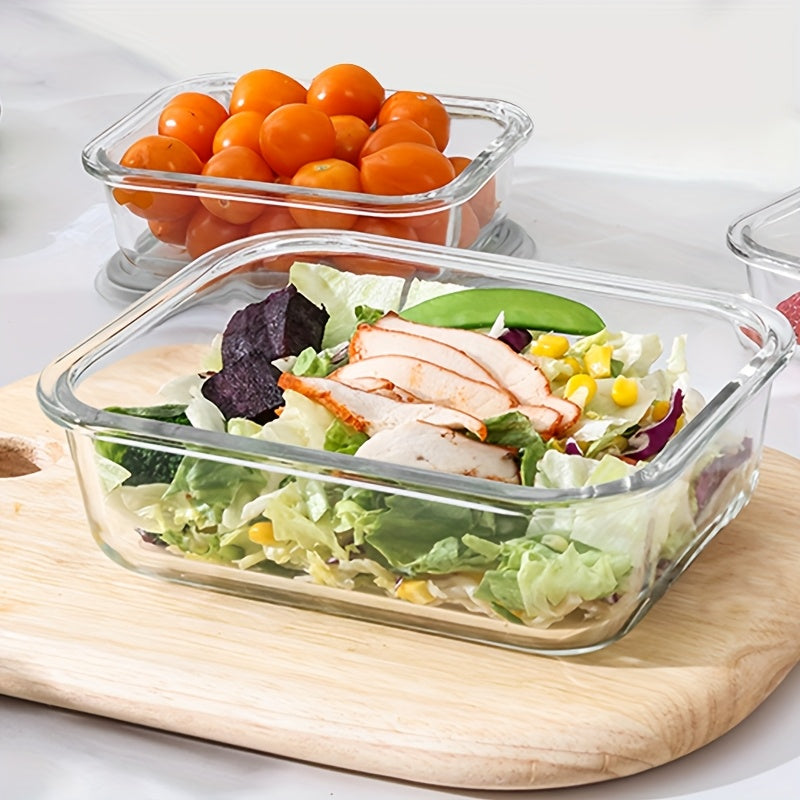 10 Pack Glass Food Storage Containers With Lids, Meal Prep, Pantry Kitchen Storage Containers For Lunch, Leak Proof, Airtight Glass Lunch Bento Boxes For Microwave, Oven, Freezer And Dishwasher