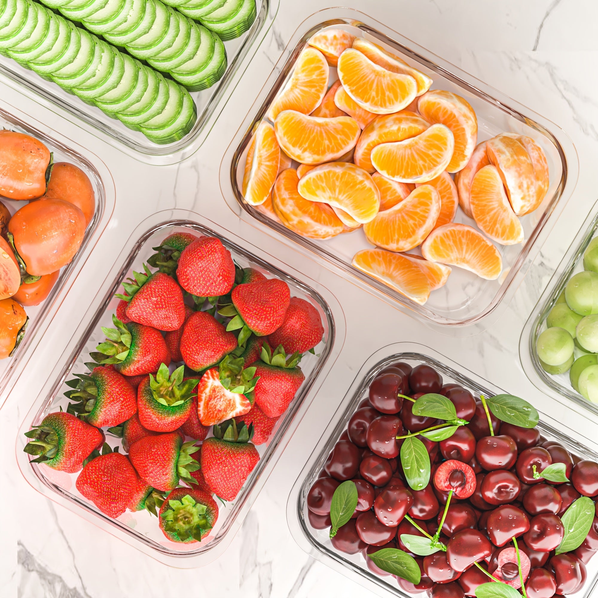 Stackable 20pcs Glass Food Container (10 Lids + 10 Containers) - Multi-purpose Meal Prep And Pantry. With Airtight Lids, Oven, Microwave, Refrigerator And Dishwasher Safe. Durable, Space-saving Design Improves Heating Efficiency And Organization.